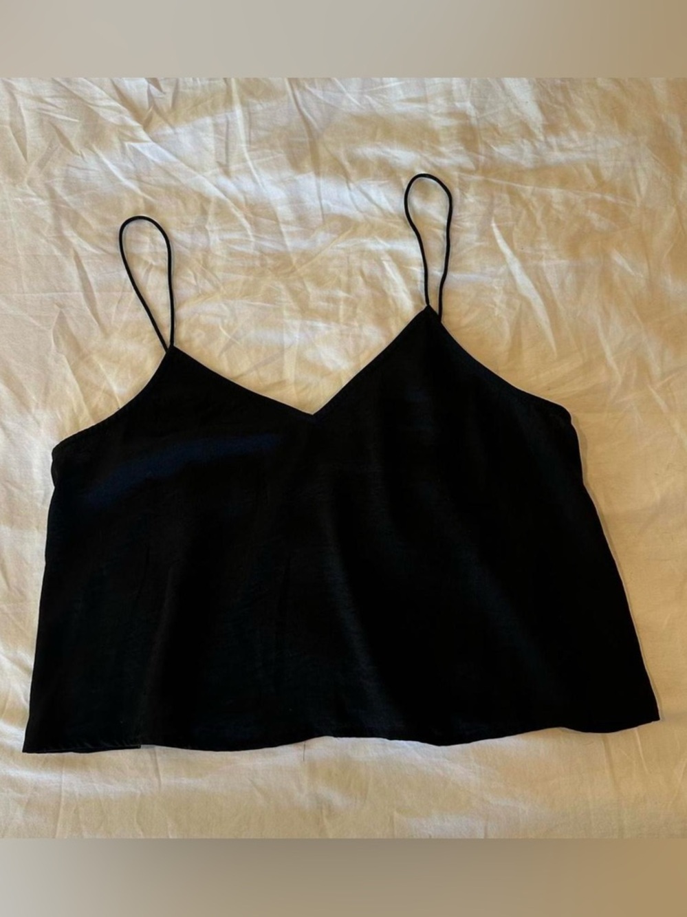 bp Black V-Neck Spaghetti-Strap Camisole